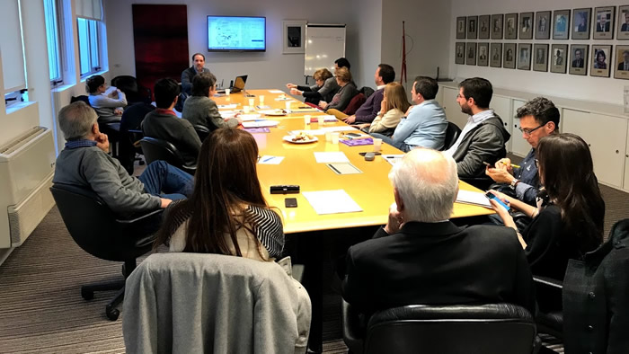 Las Dimensiones Metropolitana y Física recibieron a un representante del Ecoparque 