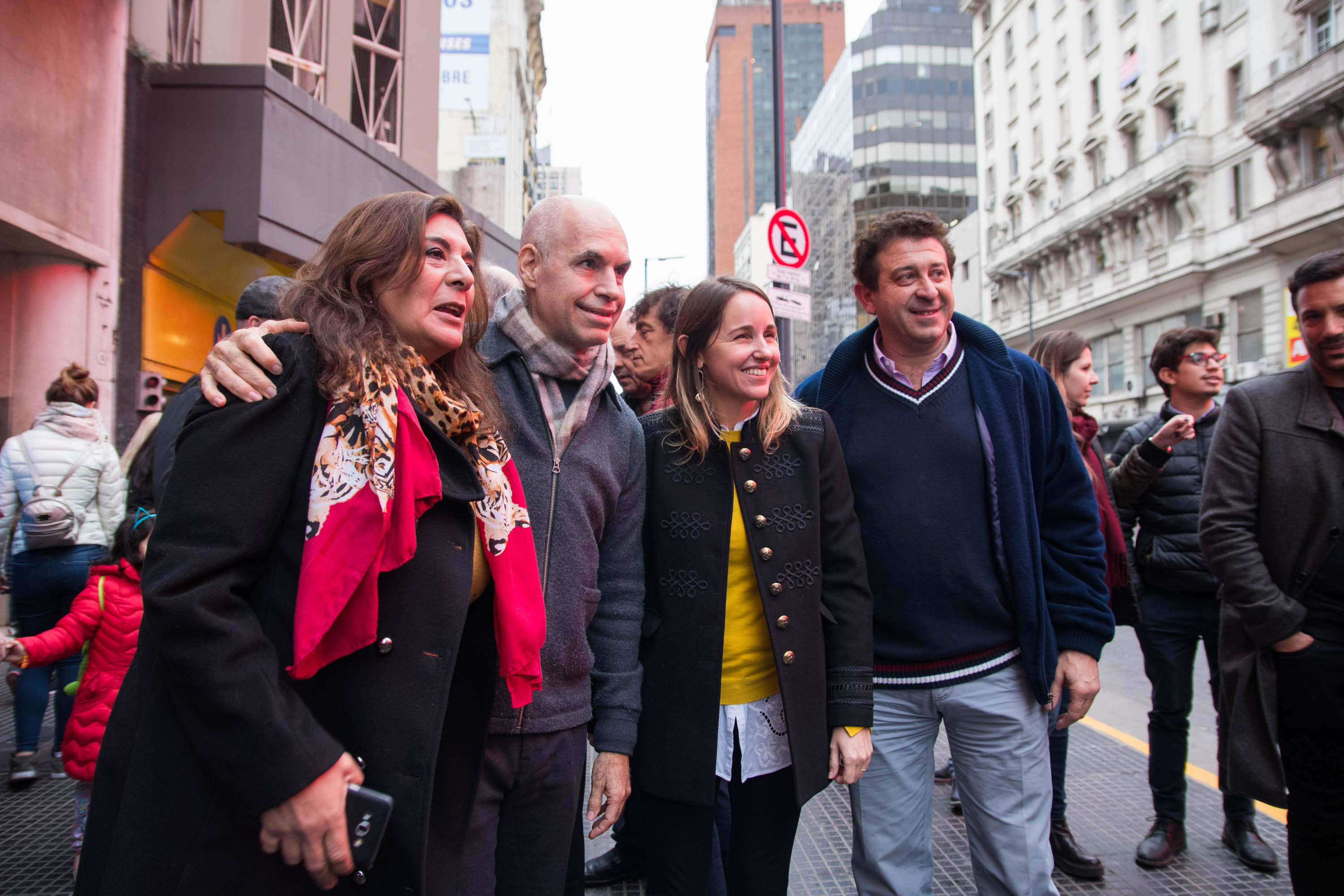 La Ciudad inauguró la primera etapa de las obras de la avenida Corrientes