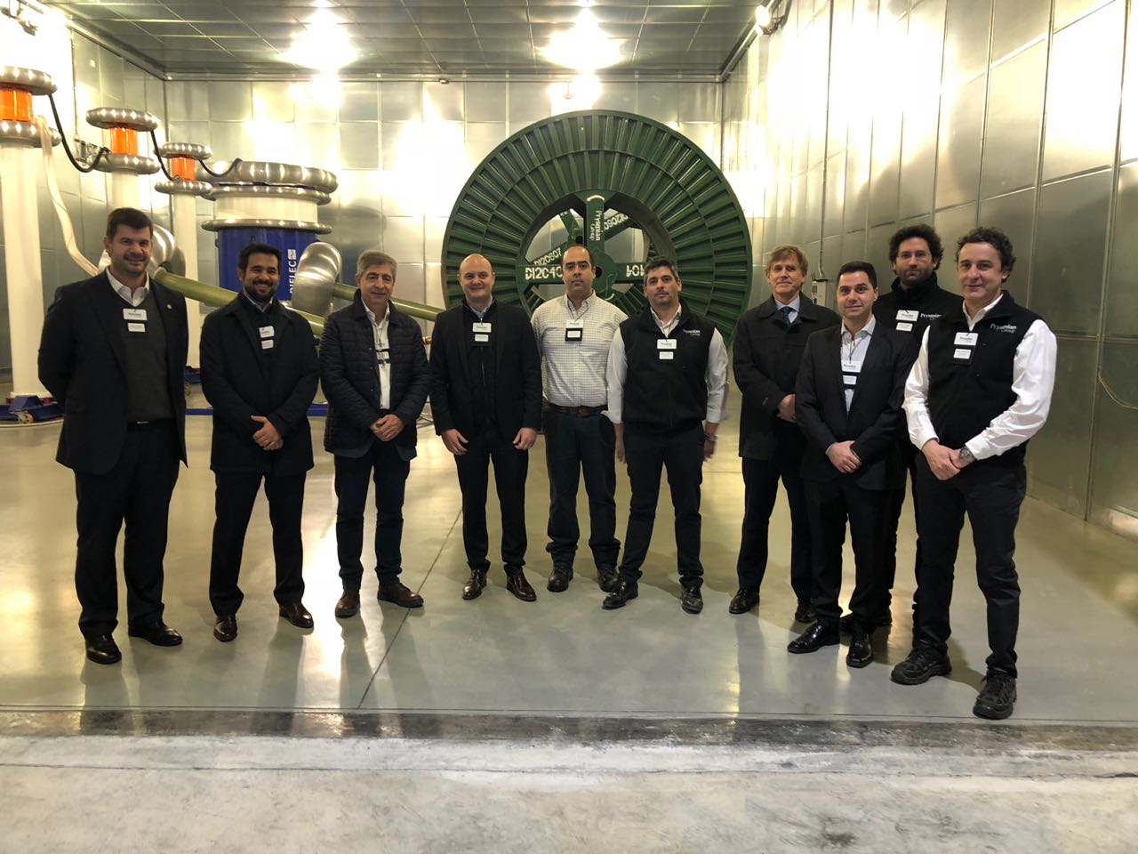 Visita a la nueva planta de producción de la empresa Prysmian Group