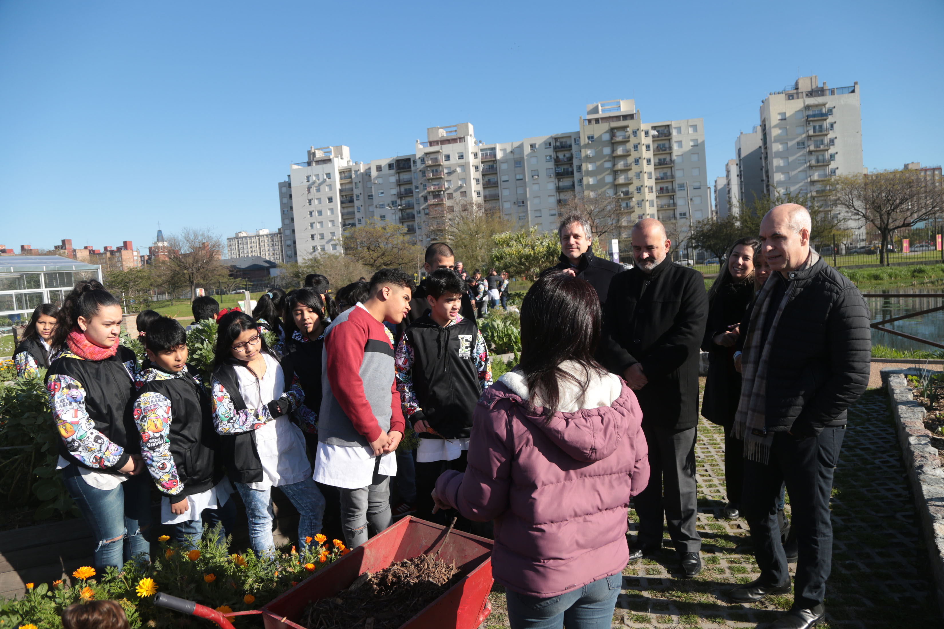 Horacio Rodríguez Larreta inauguró el Paseo Ambiental del Sur