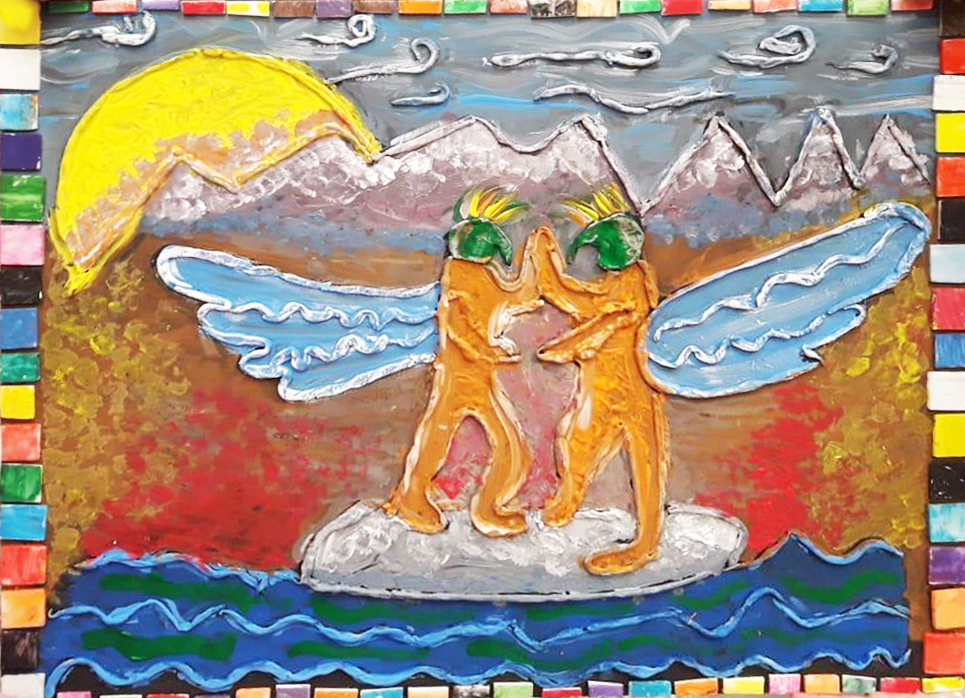 Niños y Artistas en el Museo