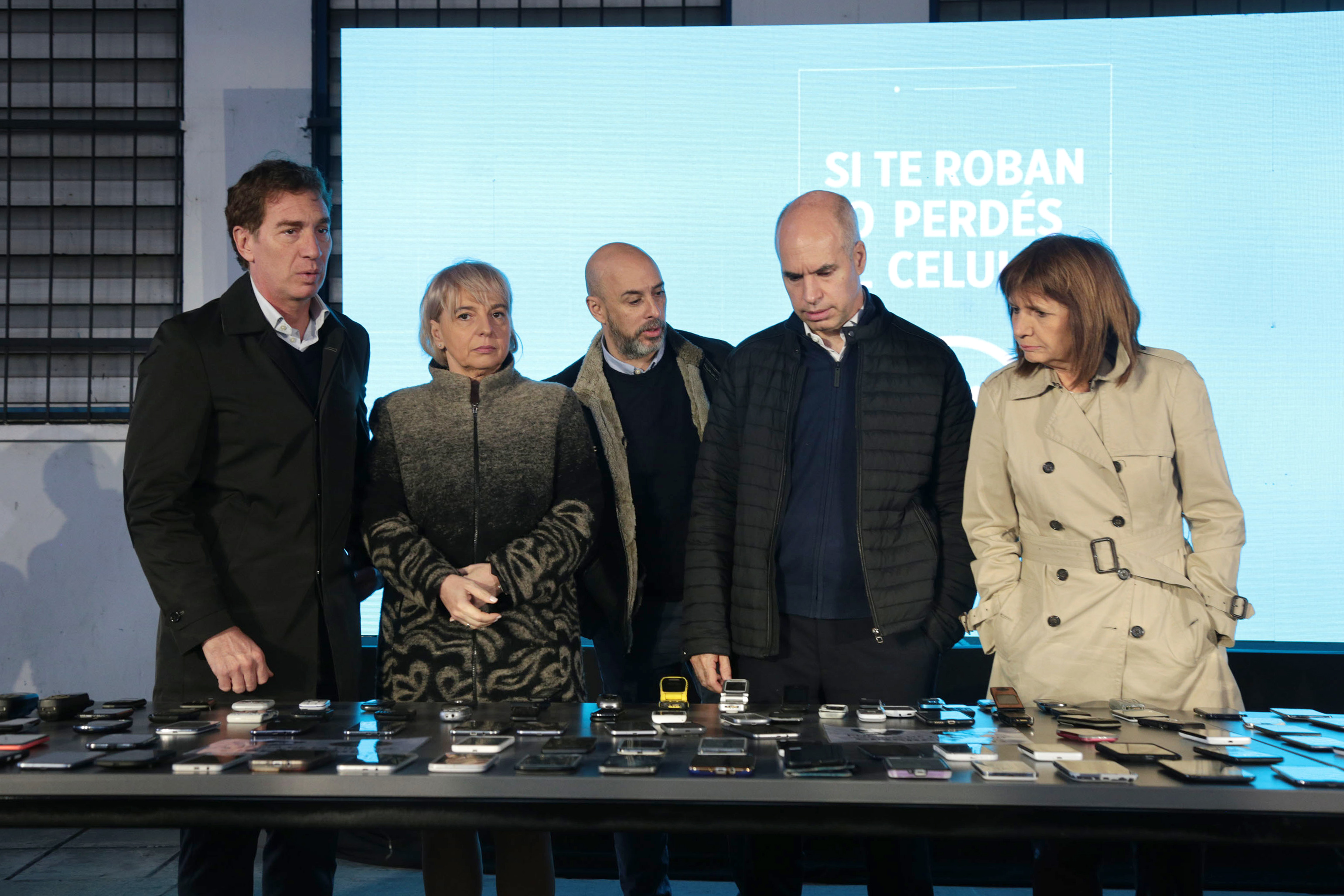 Rodríguez Larreta y Bullrich anunciaron un programa para combatir el robo de celulares   