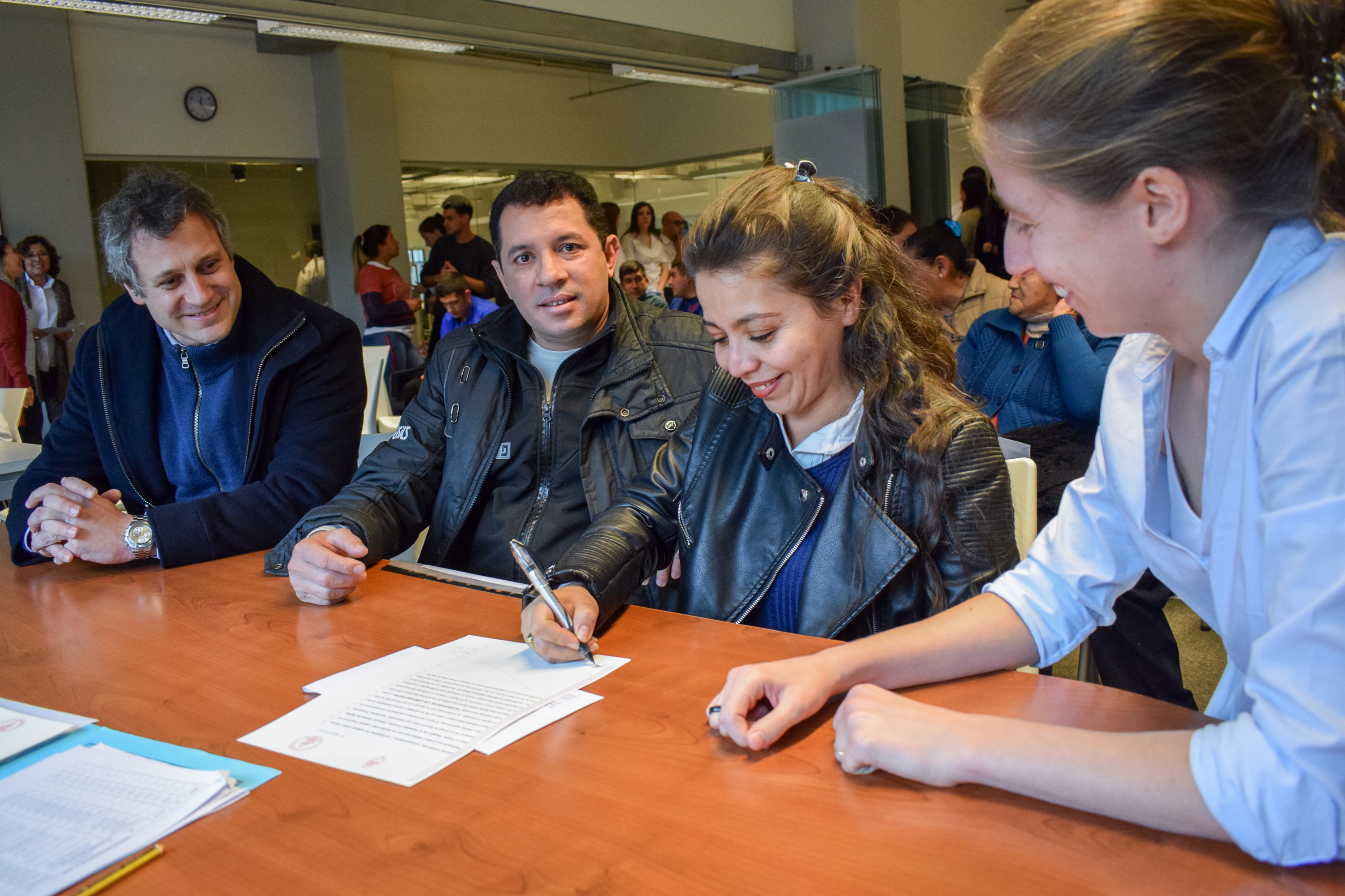 "Trabajando para que todos tengan las mismas oportunidades"