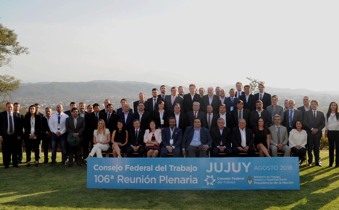 La Ciudad presente en la 106º reunión plenaria del Consejo Federal del Trabajo 