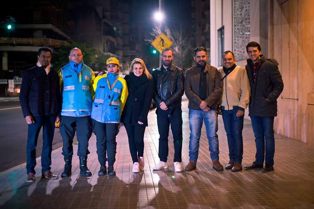 La Ciudad de Buenos Aires recibió la visita de expertos en seguridad vial