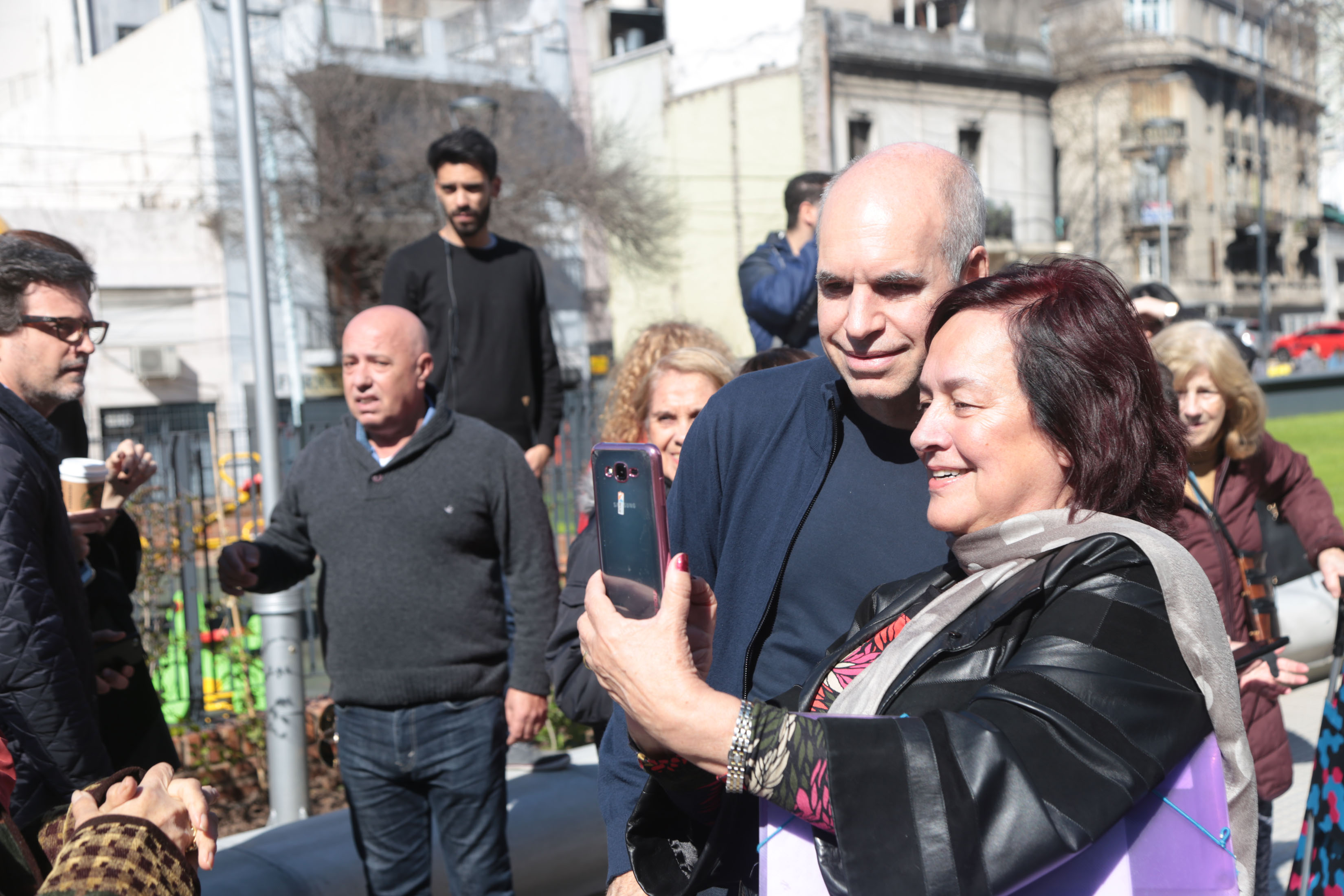 Rodríguez Larreta inauguró un Parque Lineal en Almagro: “Esto hace a la calidad de vida y al cuidado del medio ambiente”