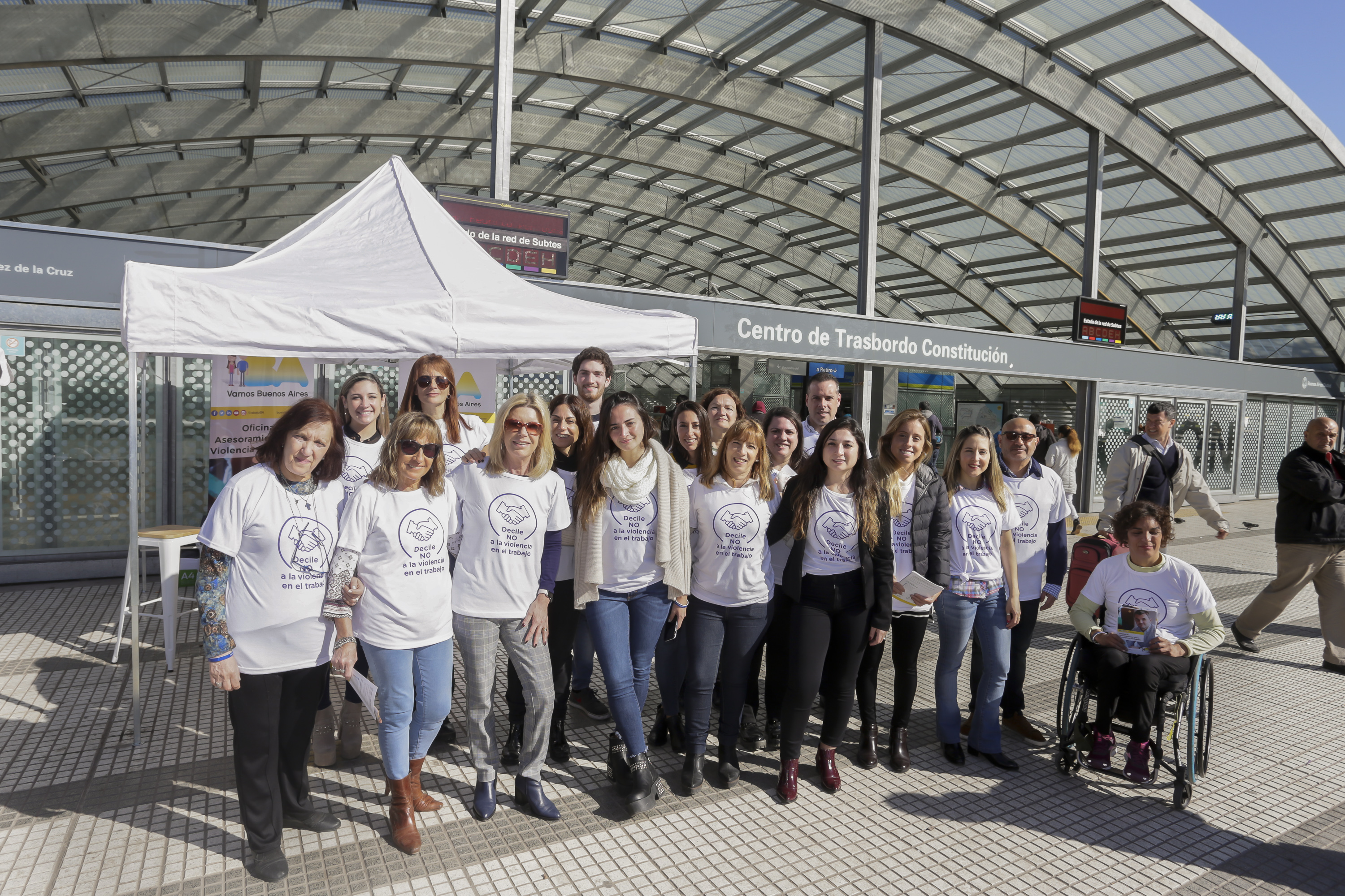 Campaña contra la violencia en el Trabajo