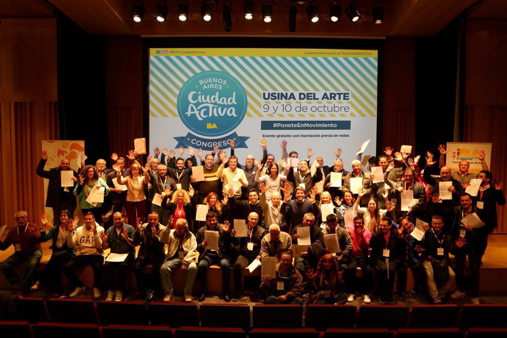 Inscribite al Congreso de Buenos Aires Ciudad Activa