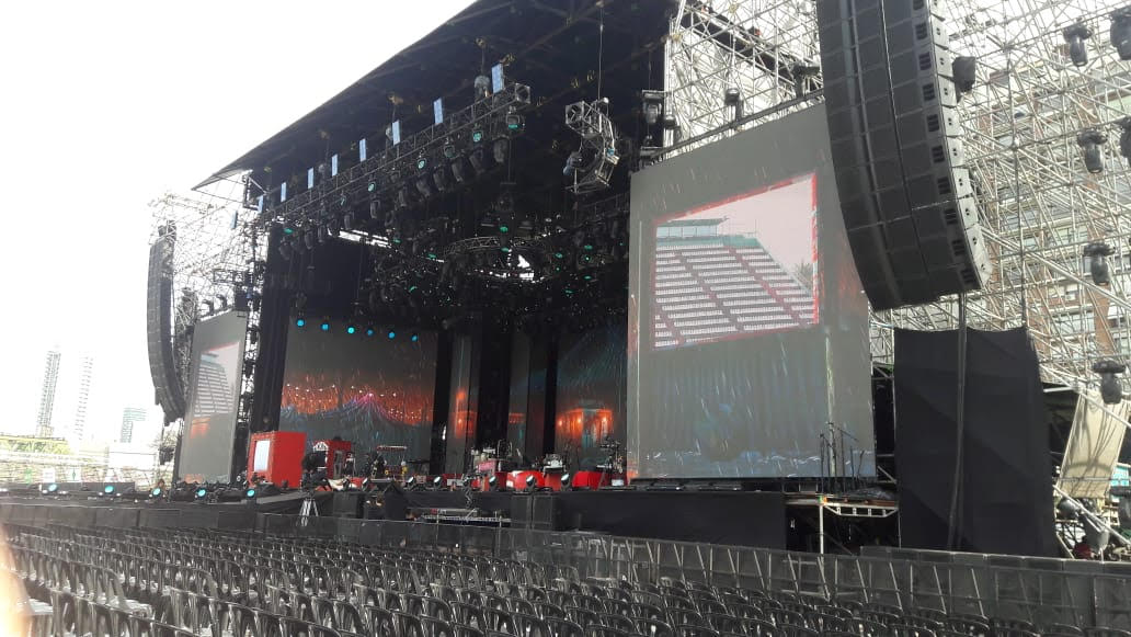 Hubo más de 10 espectáculos masivos en la ciudad.