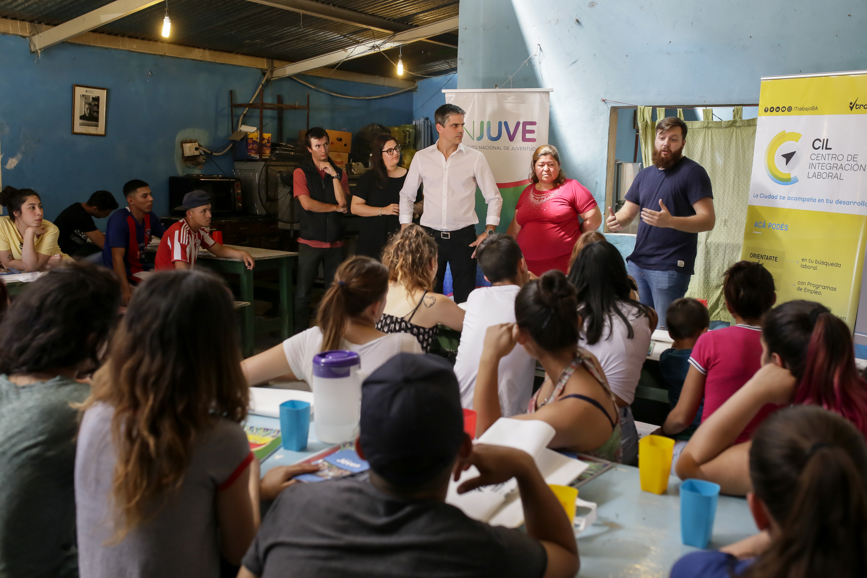 Apertura del Curso de Introducción al Trabajo para vecinos de Lugano
