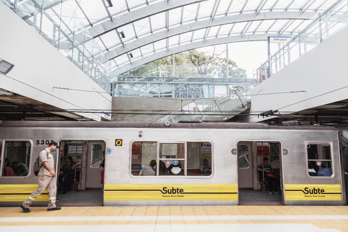 Exhibiremos las obras de expansión de la Línea E y el Centro de Trasbordo Constitución 