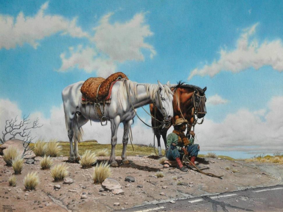 Rodolfo Ramos y sus dibujos criollos