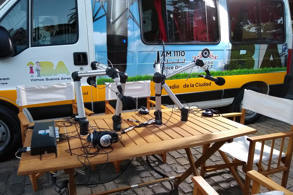 La Once Diez transmitió en vivo el cierre de #OrgulloBA