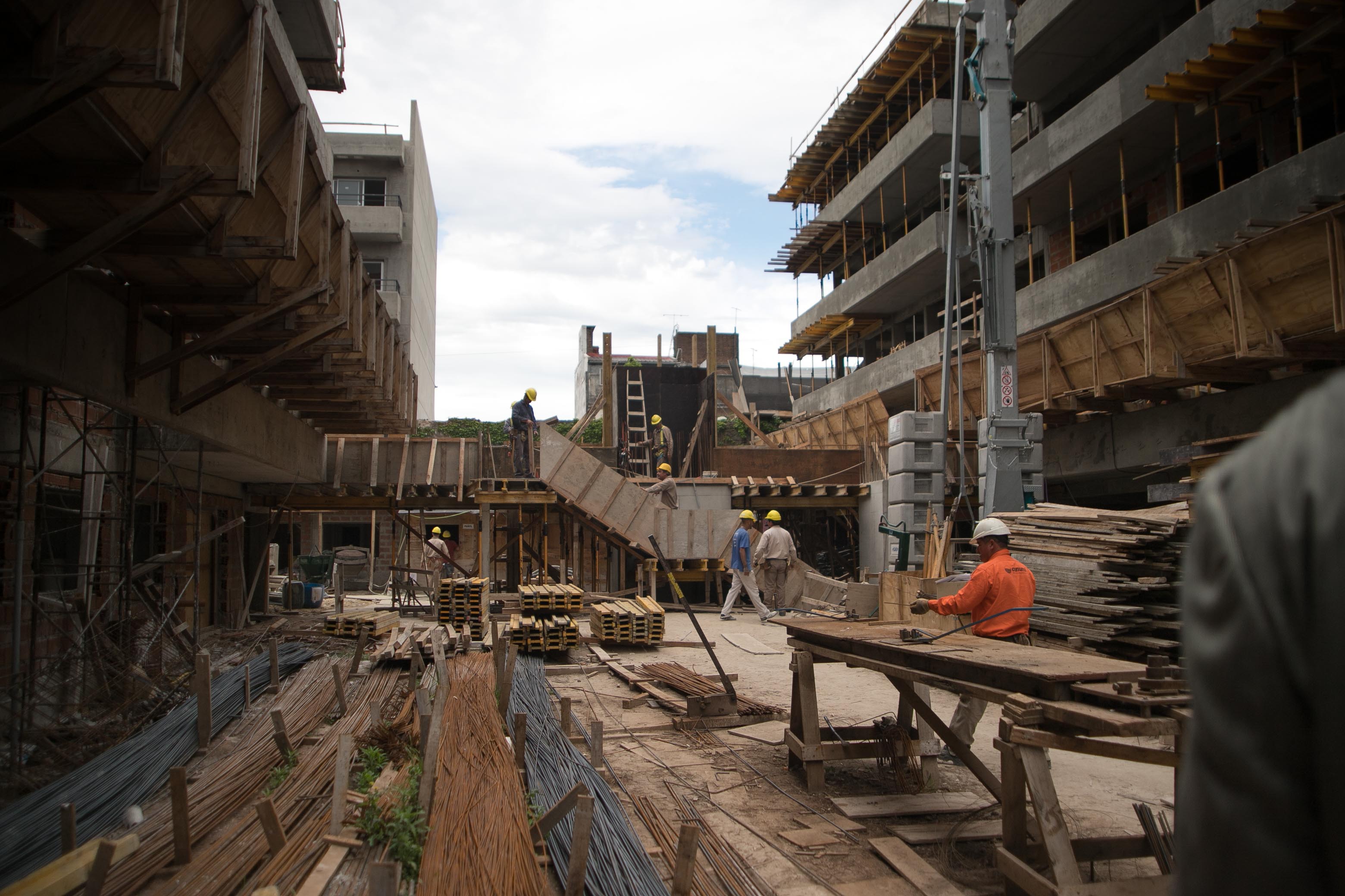 Avanzan las obras en la traza Donado - Holmberg