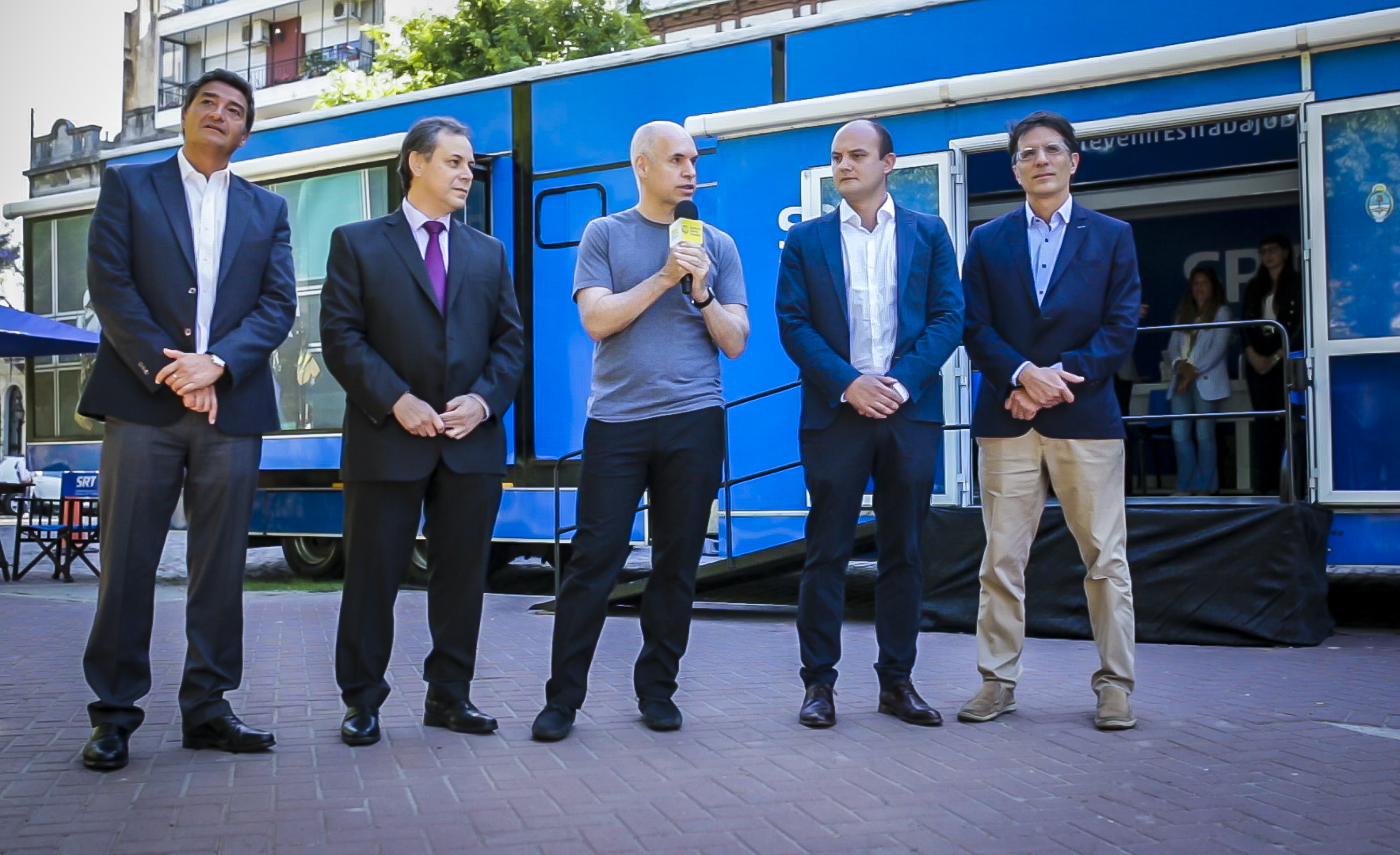 TrabajoBA presente en la inauguración de la Comisión Médica Móvil de la Ciudad