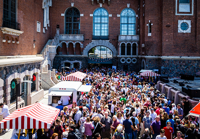 Una multitud acompañó el cierre de la semana de la cocina italiana