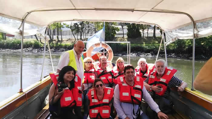 Segunda  visita a la ribera del Riachuelo con organizaciones del CoPE