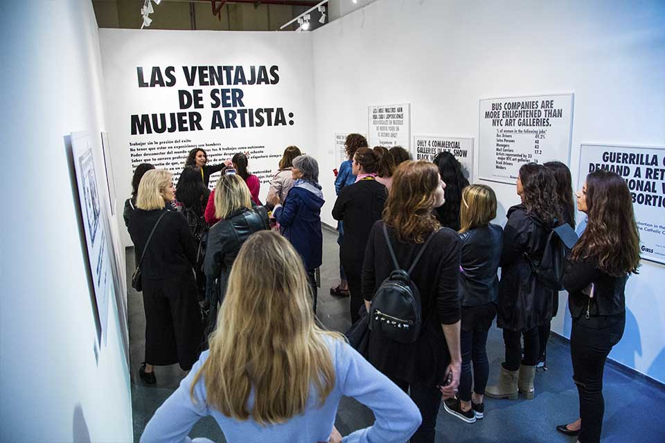 La Usina respira el Espíritu Guerrilla Girls