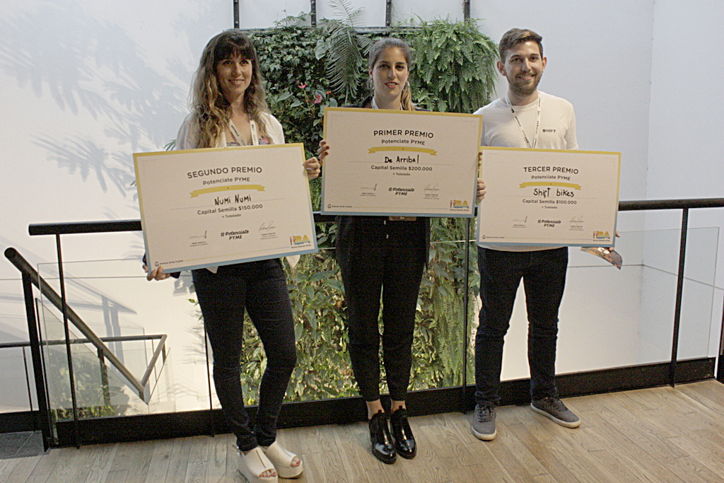 #Potenciate PyME premió la creatividad e innovación de los jóvenes emprendedores.