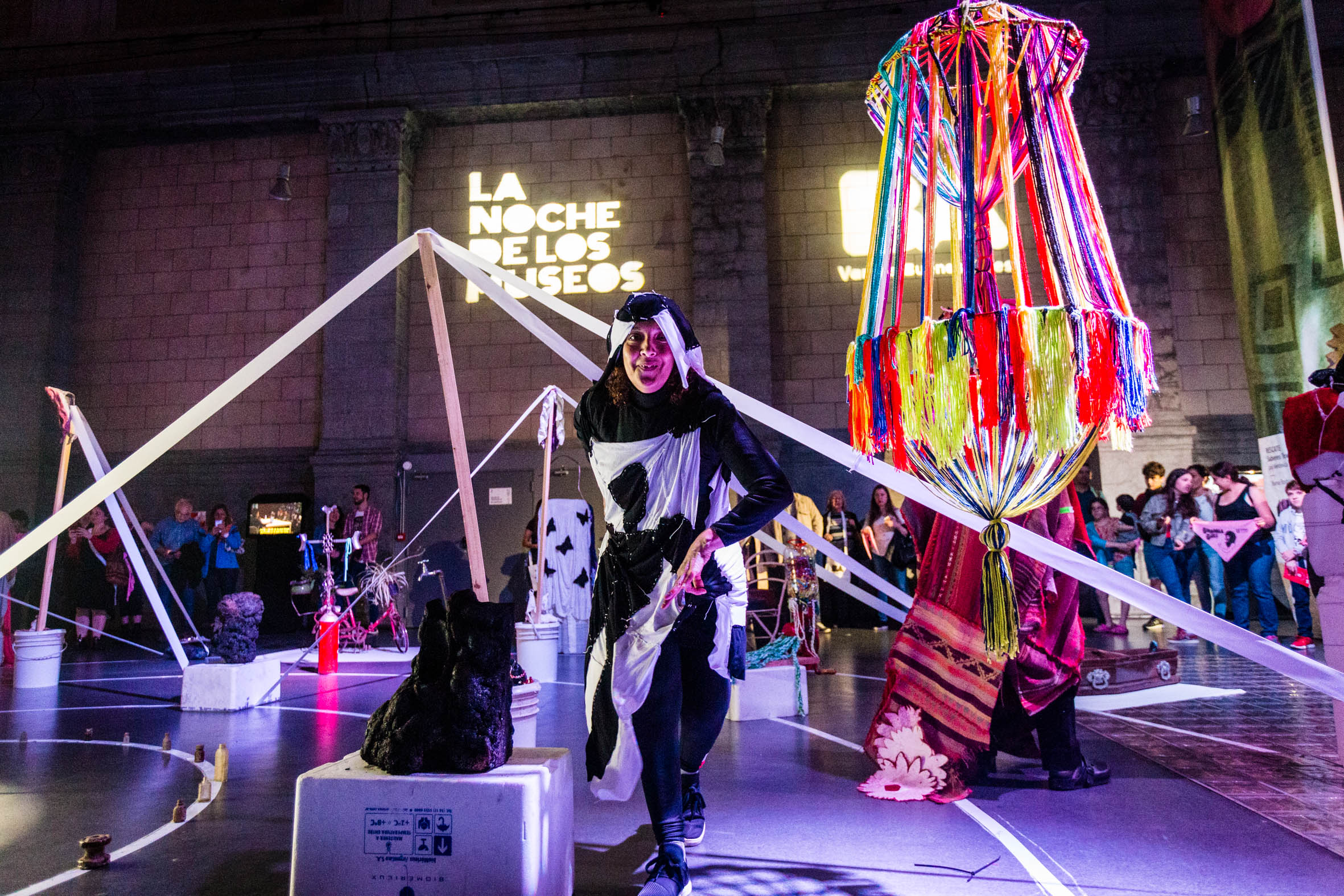 Arte en Barrios estuvo presente en La Noche de los Museos