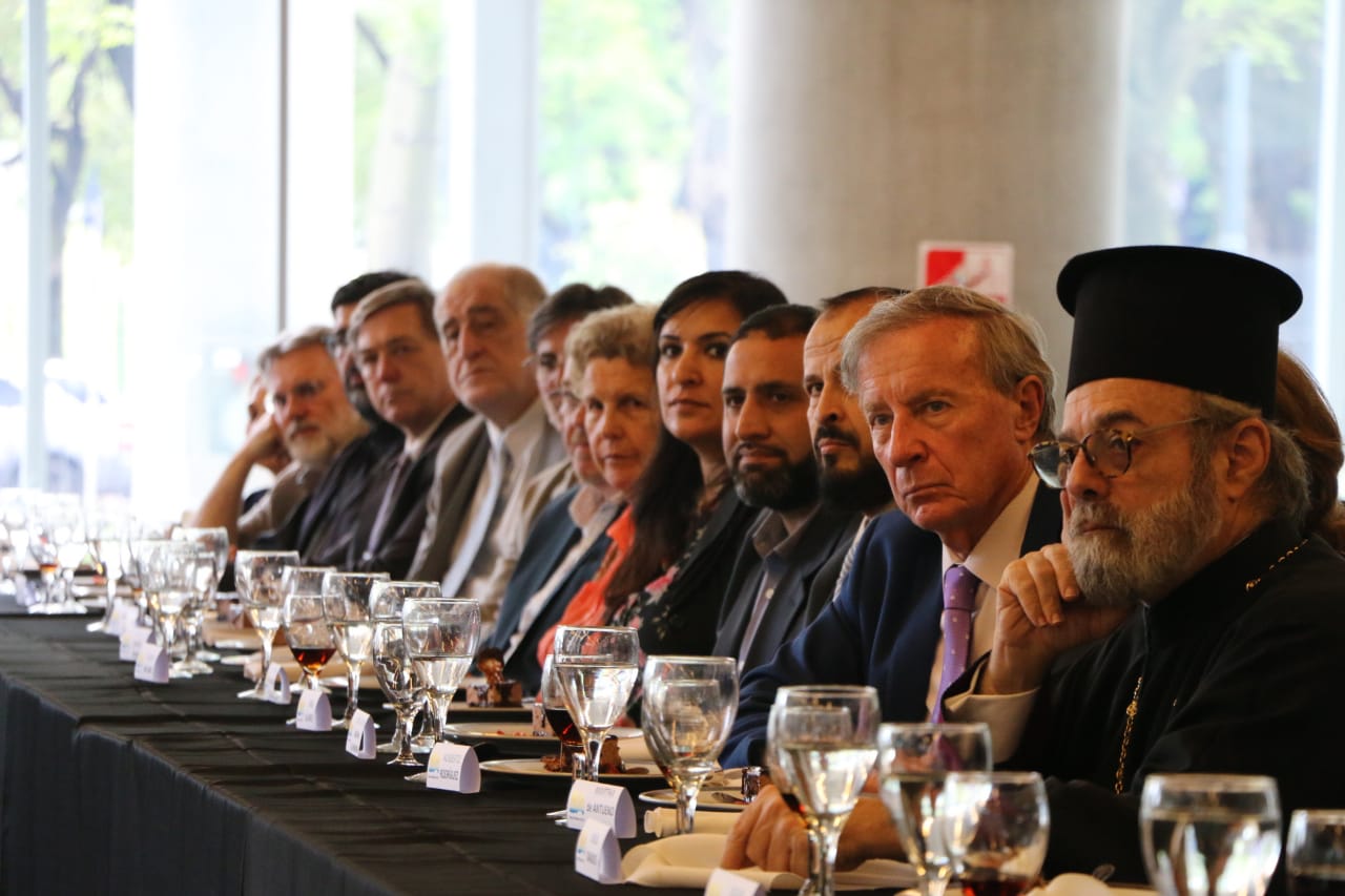 La Ciudad recibió a líderes de diversos cultos en un almuerzo interreligioso