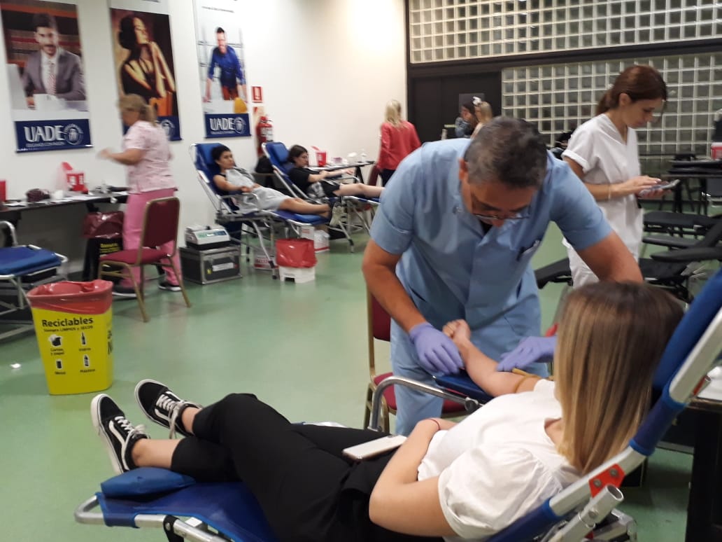 Jornadas de donación en el día nacional del donante voluntario de sangre
