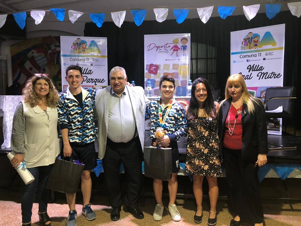 110º aniversario con deportistas olímpicos