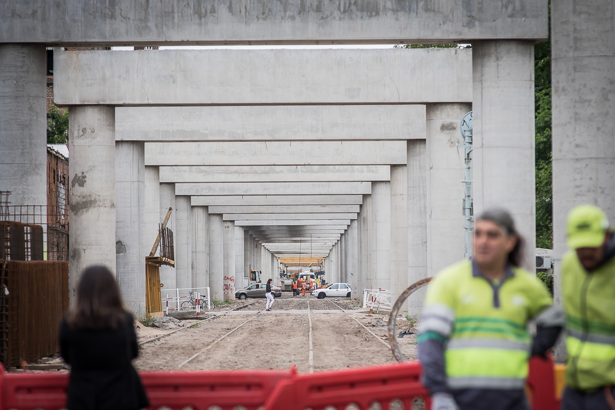 La Av. Córdoba se habilita al tránsito tras el desarme del Puente Juan B. Justo