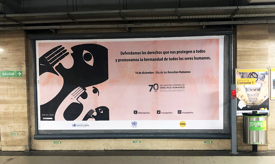 Celebramos los 70 años de la Declaración Universal de Derechos Humanos