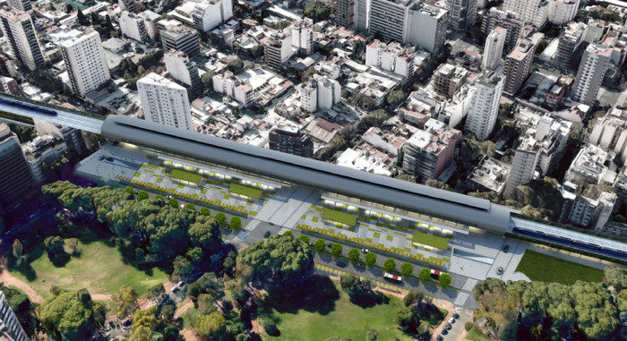 Nuevo viaducto de la línea Mitre: se afectaron los cruces Monroe y Mendoza 