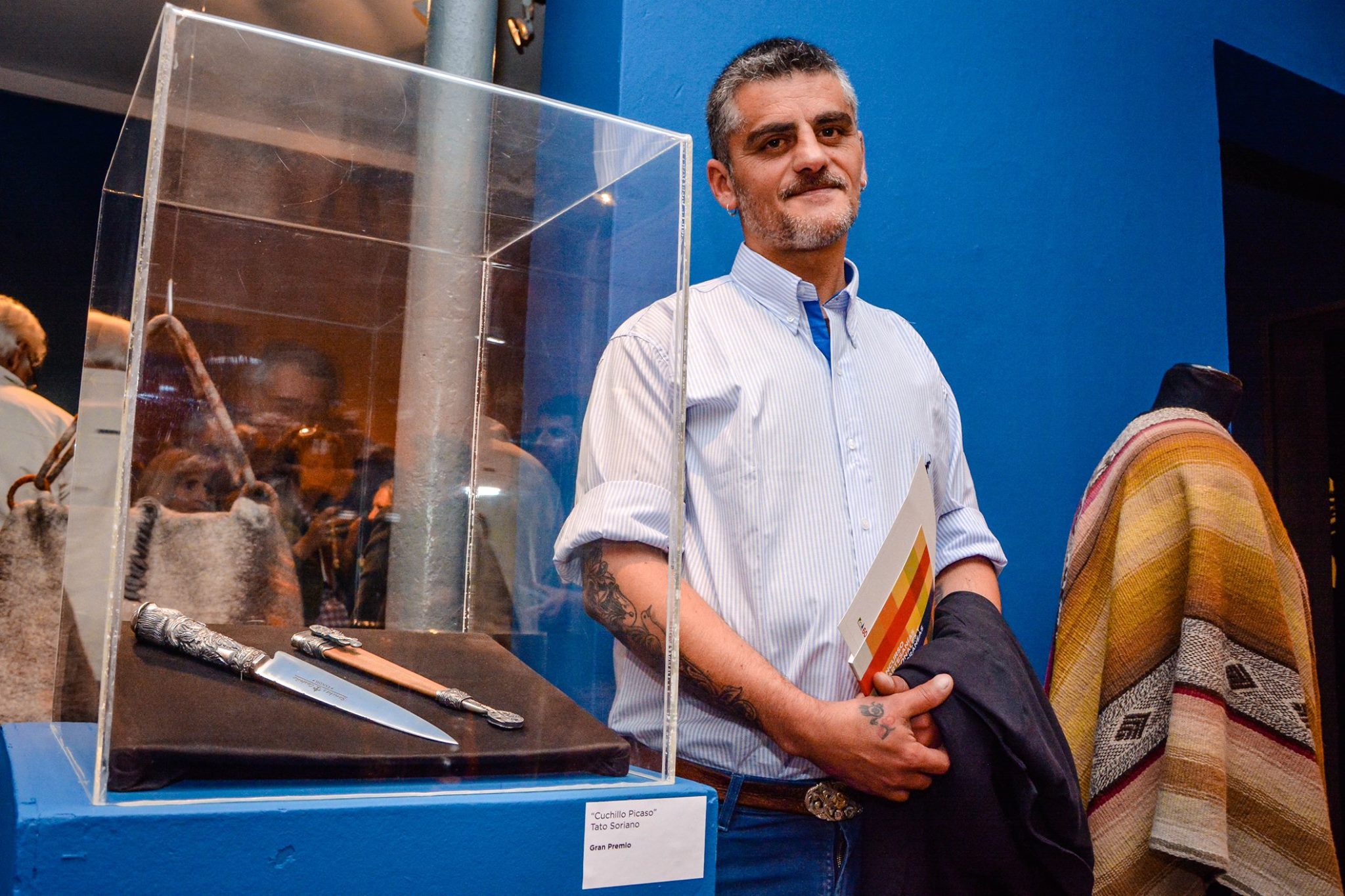 Entrevista al ganador del Gran Premio del Concurso de artesanías, Cristian Soriano