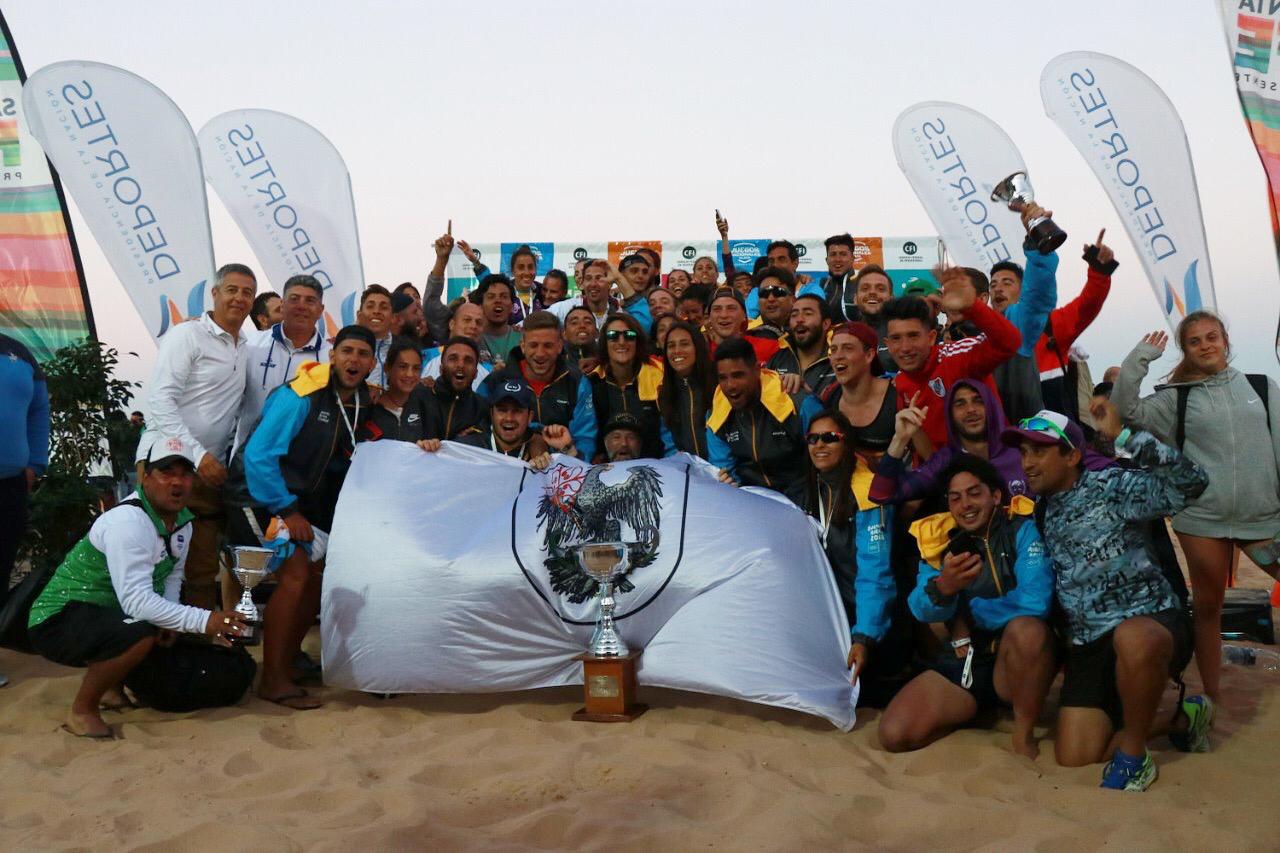Bicampeones de los Juegos Nacionales de Playa
