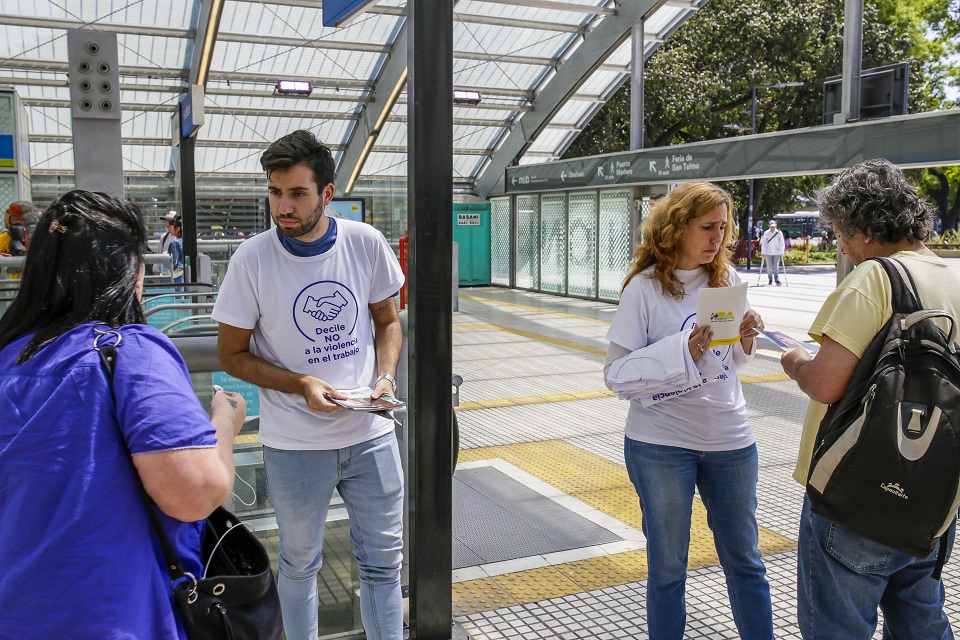 Campaña de Concientización para la Erradicación de la Violencia en el Trabajo