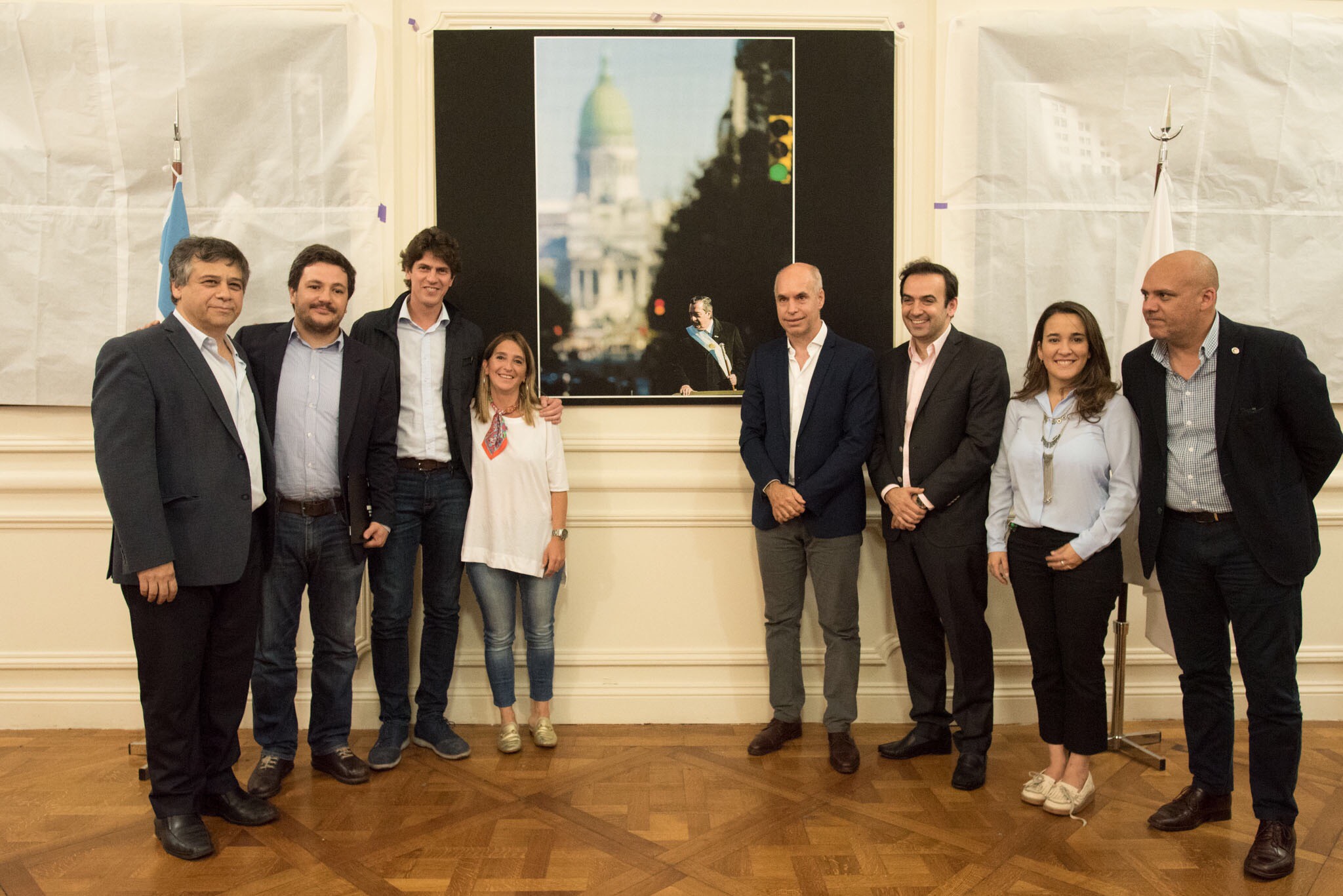 El Jefe de Gobierno porteño, en la reinauguración del Salón Alfonsín de la Legislatura porteña