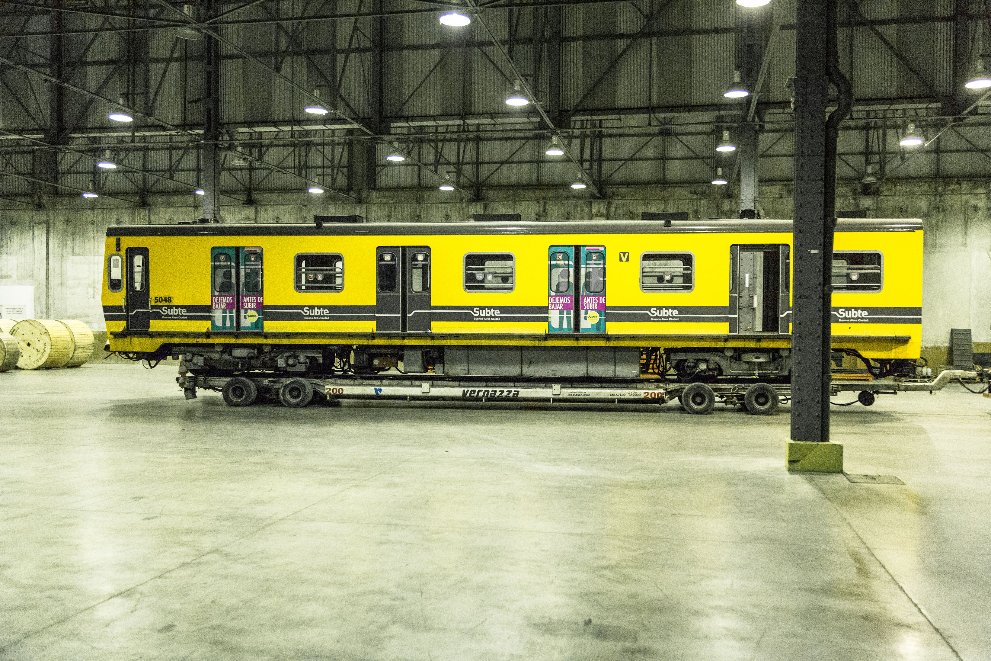 Presentamos un plan de gestión de asbesto para el subte 