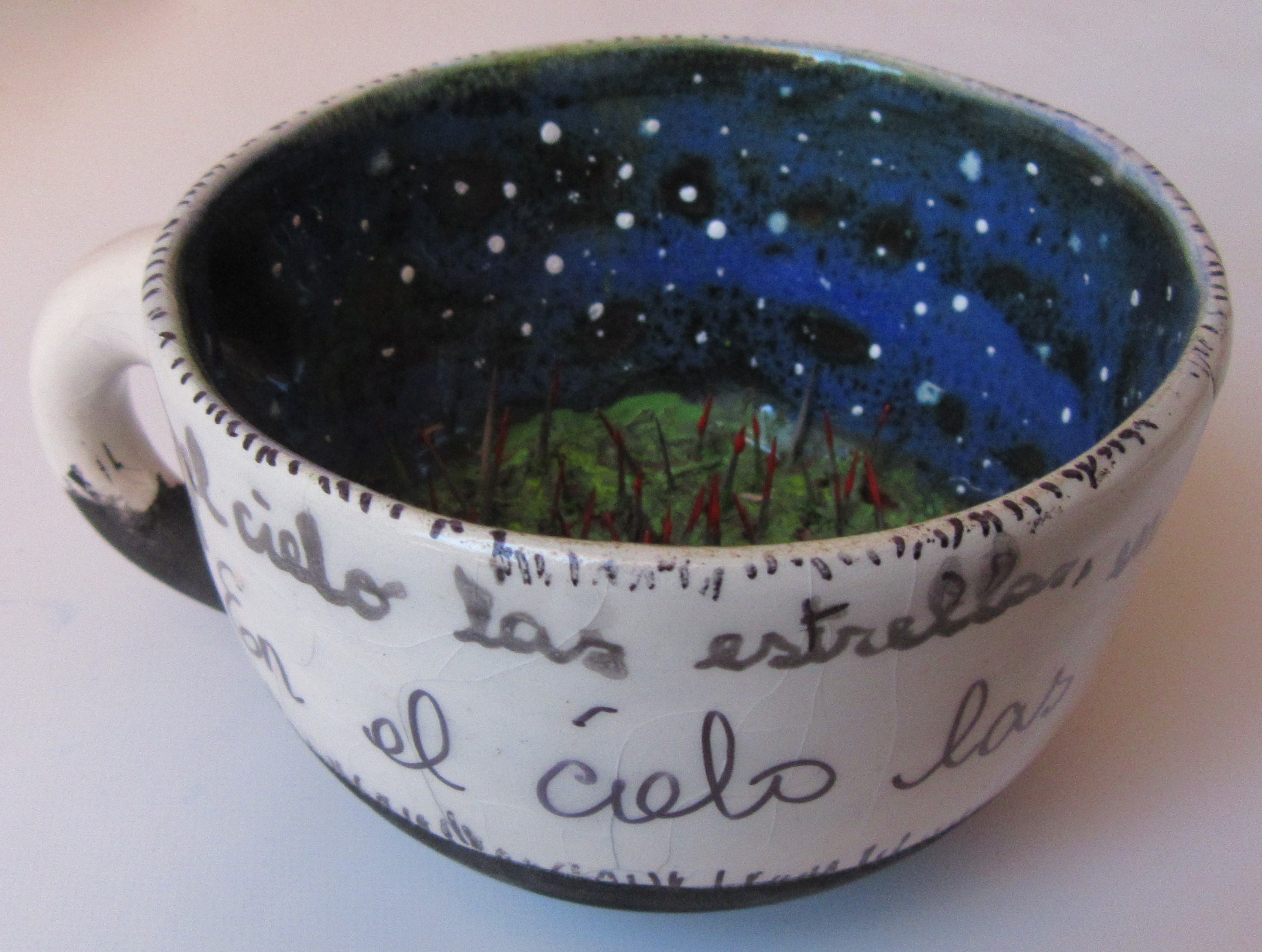 Tazas intervenidas por artistas