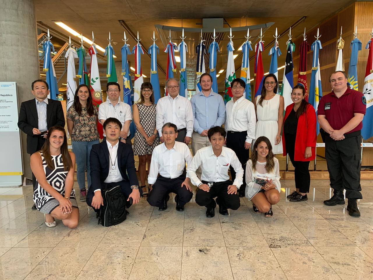 Una delegación de Osaka visitó la Ciudad de cara al próximo G20