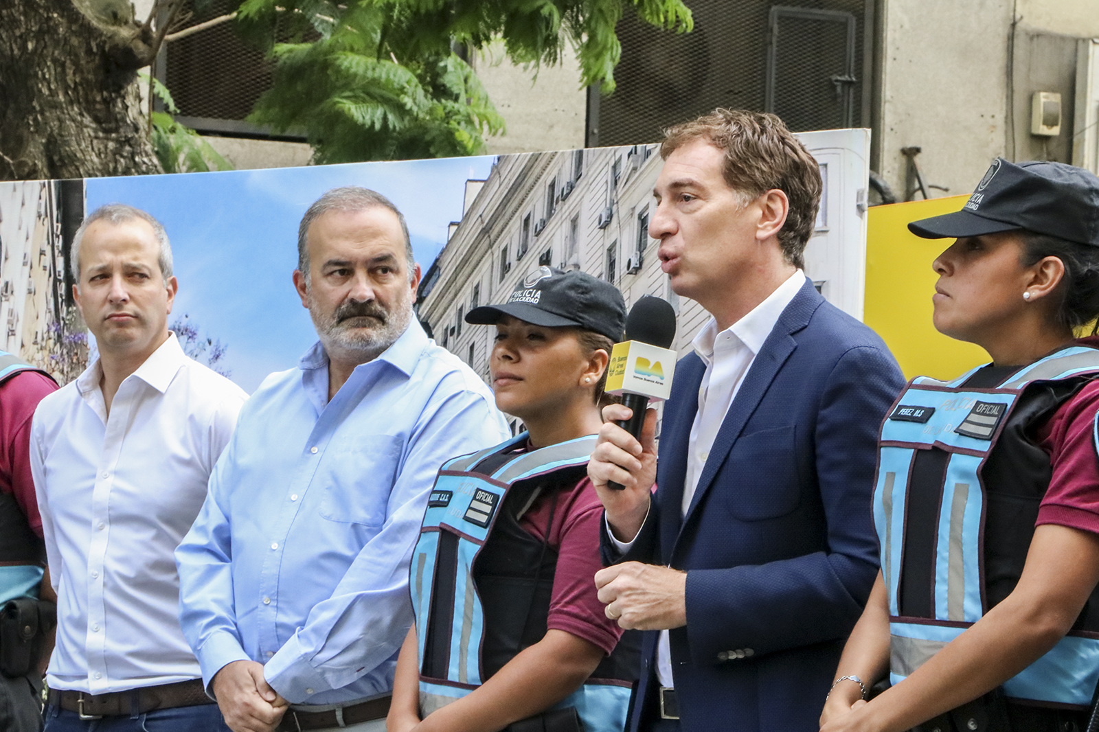 Se presentaron las obras para el Centro de Monitoreo 9 de Julio 
