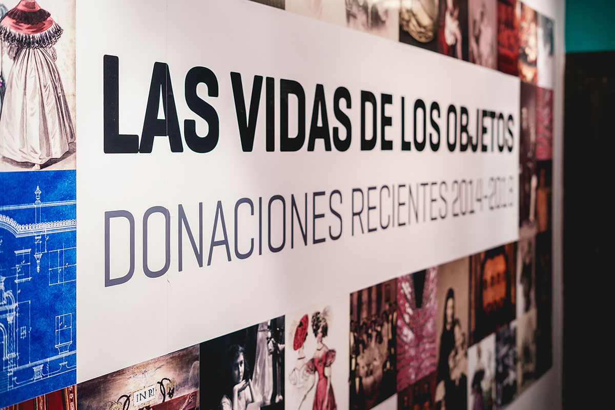 Las vidas de los objetos. Donaciones recientes 2014-2018.