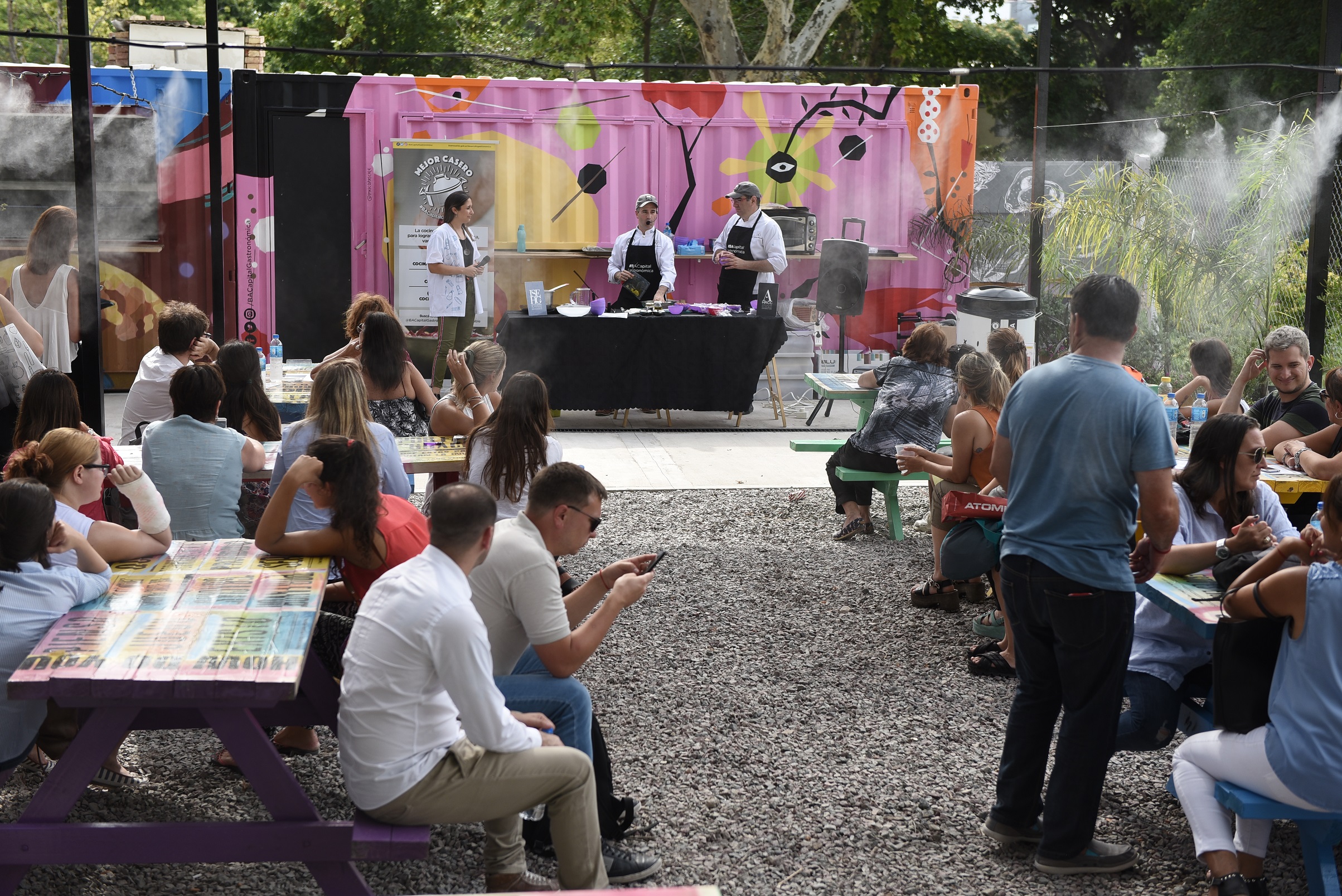 Parque Patricios tiene su patio gastronómico