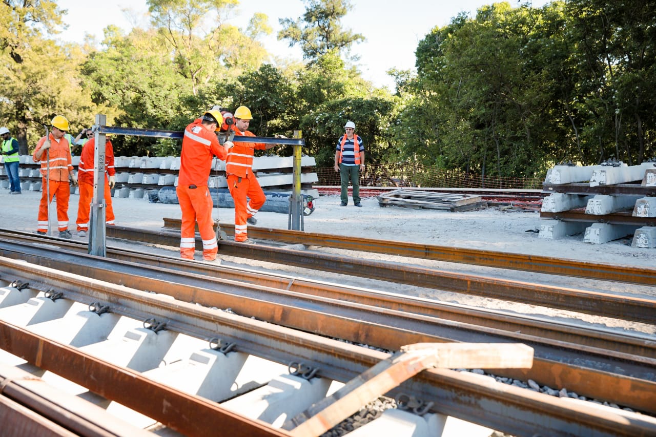 Mauricio Macri recorrió junto con el Jefe y el Vicejefe de Gobierno porteño las obras del Viaducto Mitre