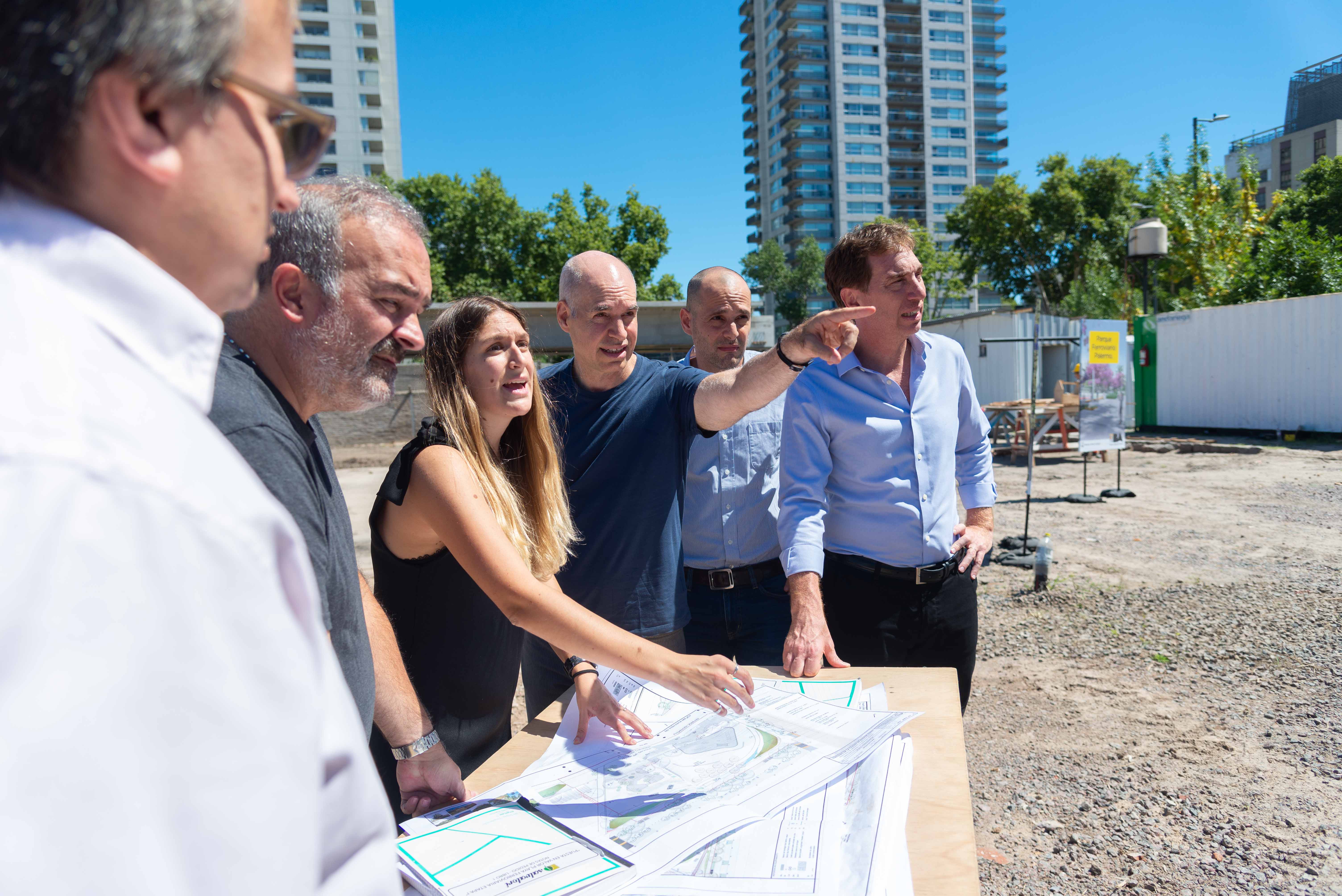 Rodríguez Larreta presentó el inicio de las obras del Parque Ferroviario Palermo