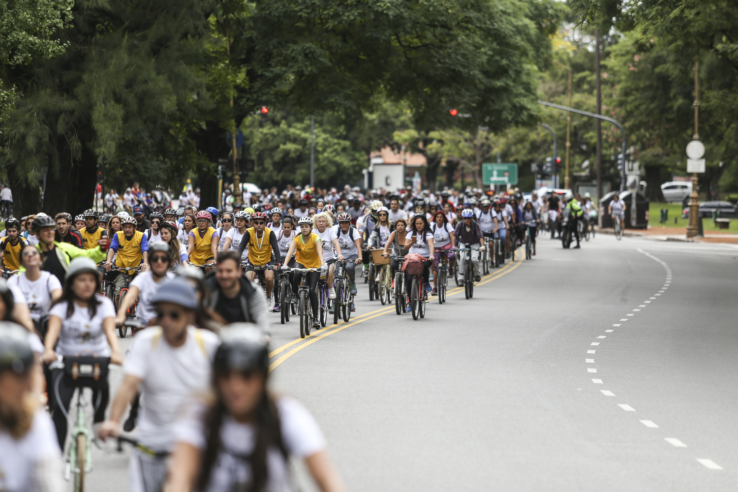 Cinco mil vecinos pedalearon en la octava edición de Chicas en Bici