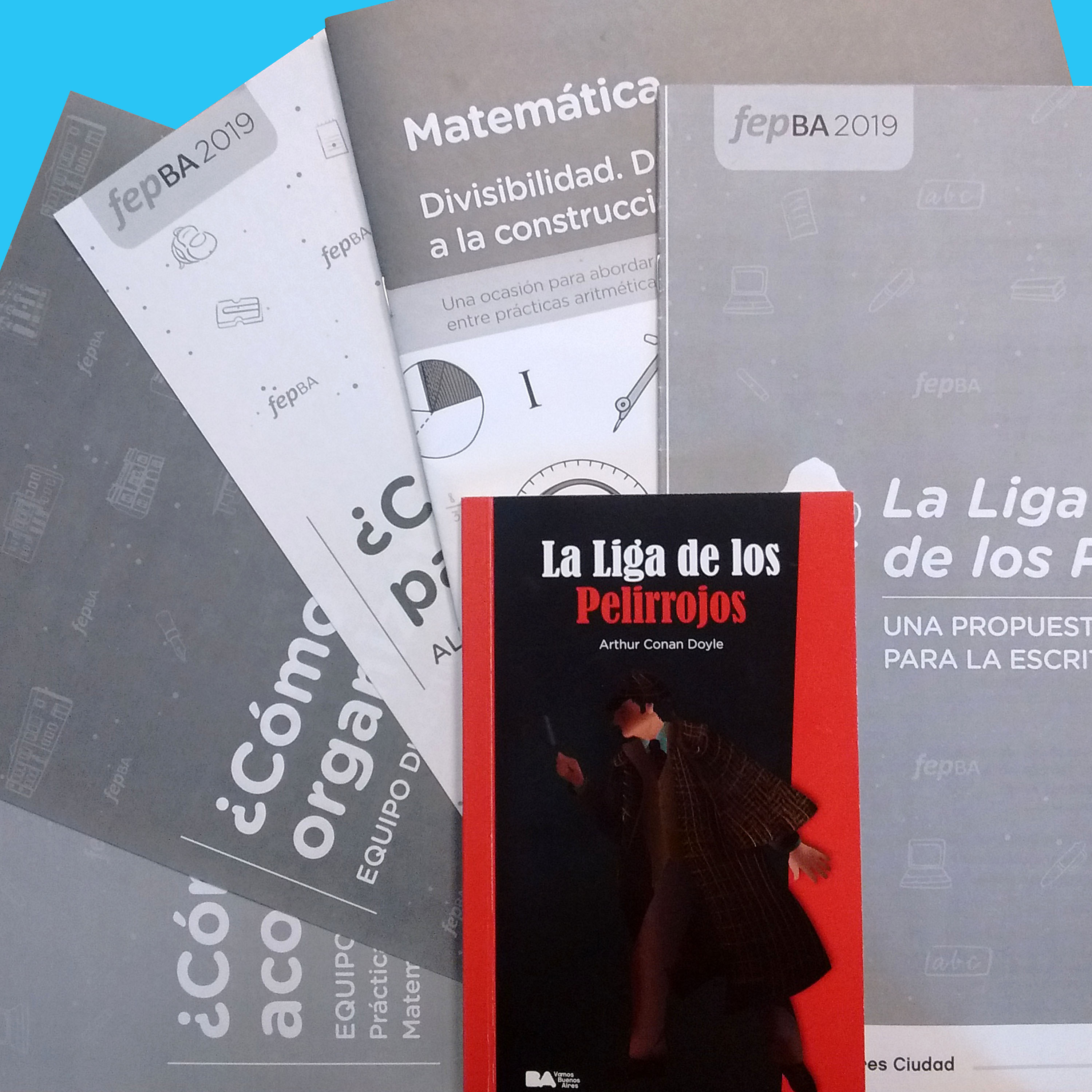 Distribución de materiales a las escuelas de la Ciudad