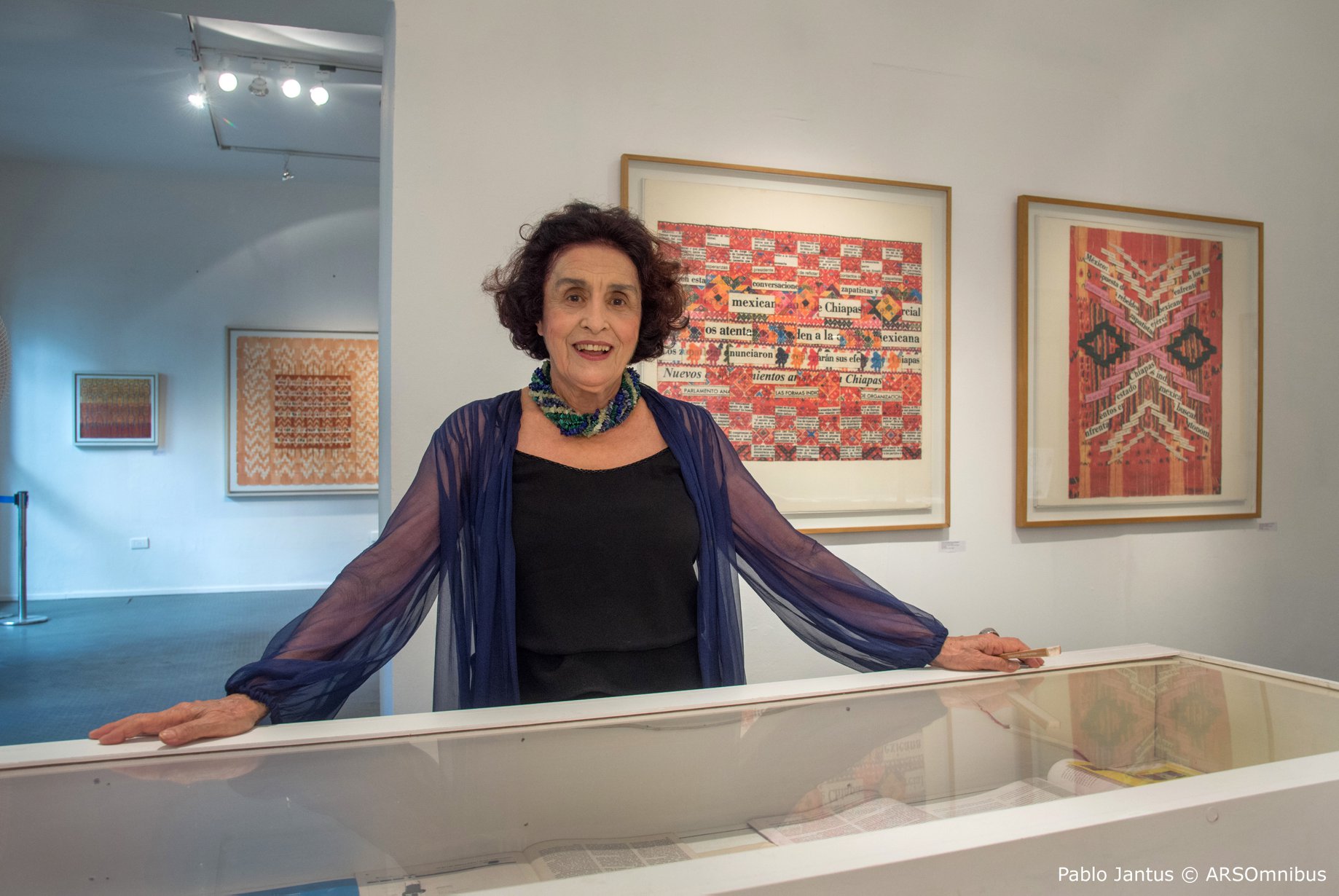 Presencia textil, la mirada de la artista 