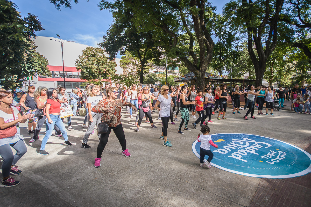 Un sábado a puro movimiento en Comuna Activa