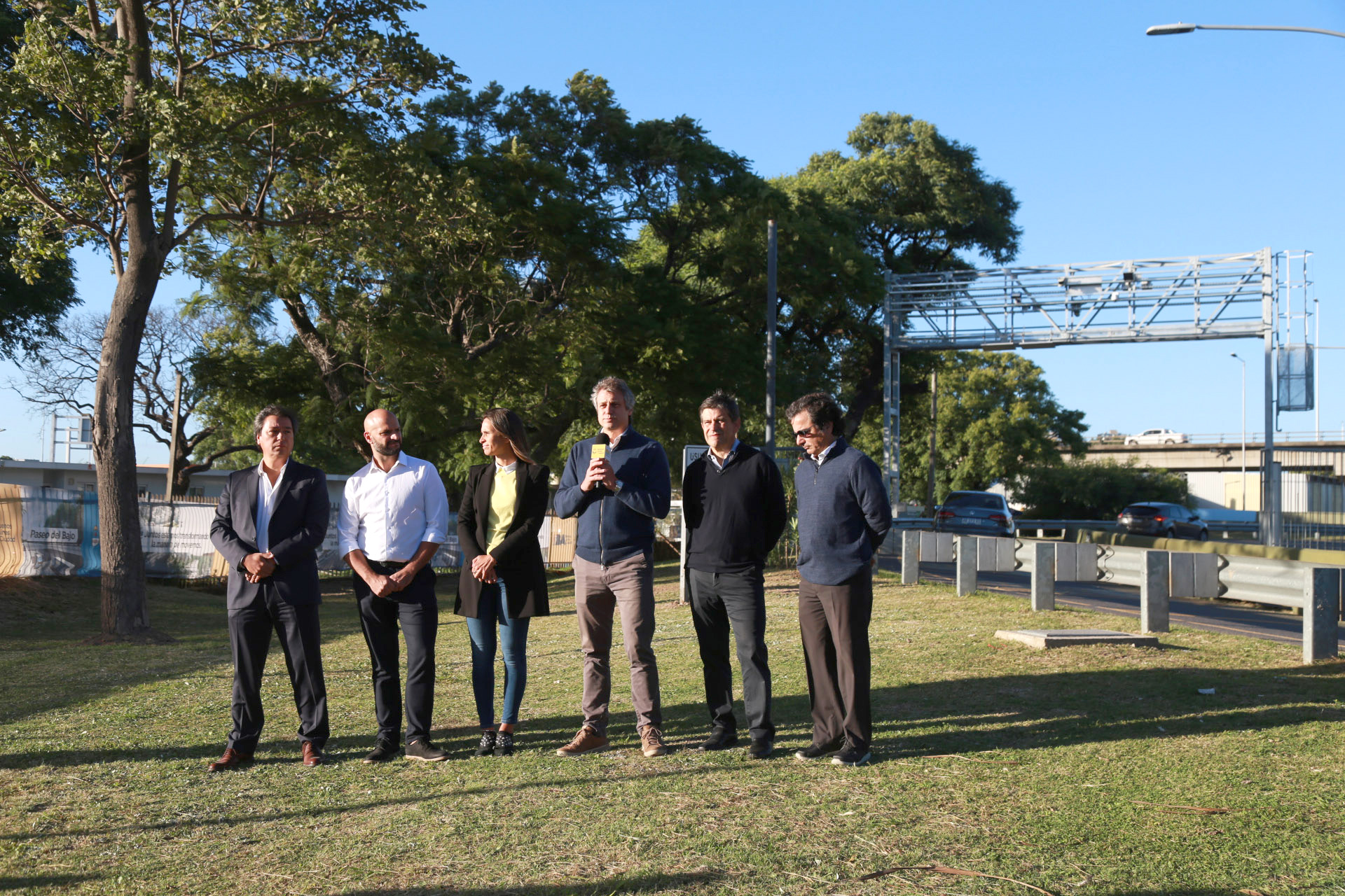 El Paseo del Bajo será la primera autopista del país sin barreras
