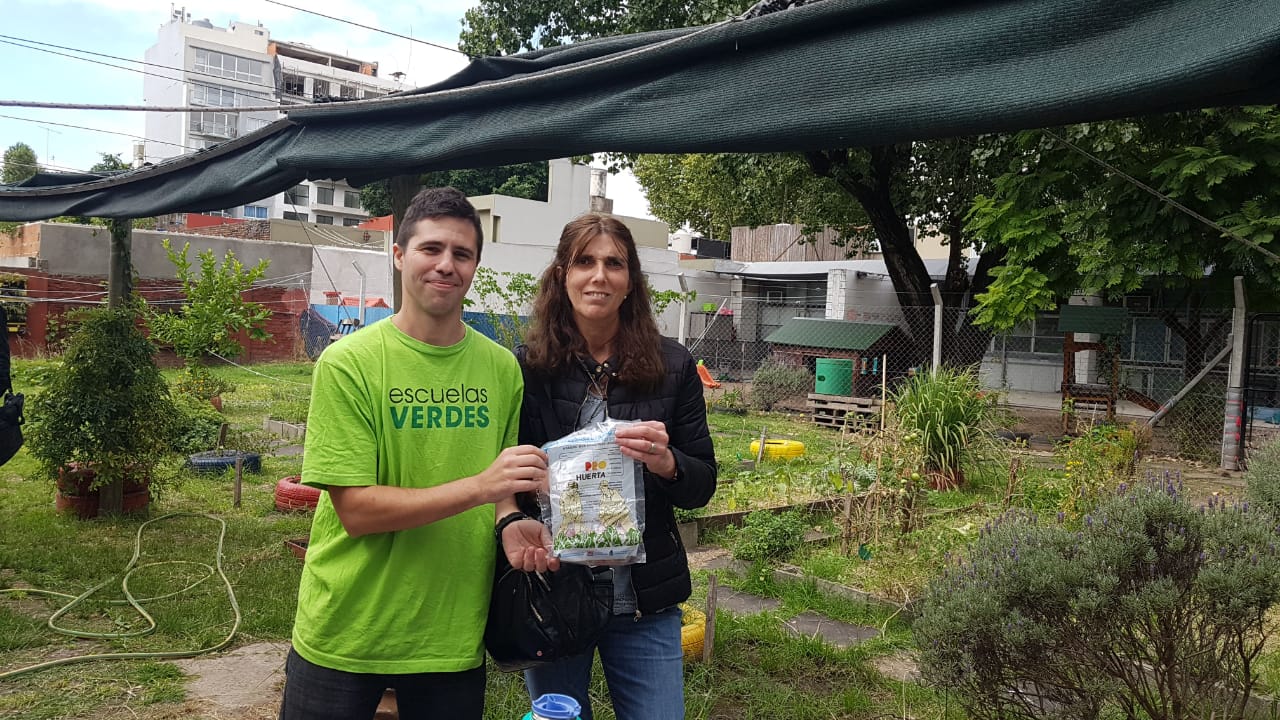 Semillas para la huerta escolar