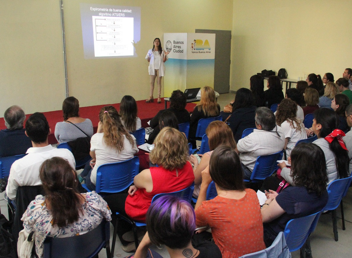Comenzó el curso Introducción a la realización e interpretación de espirometría