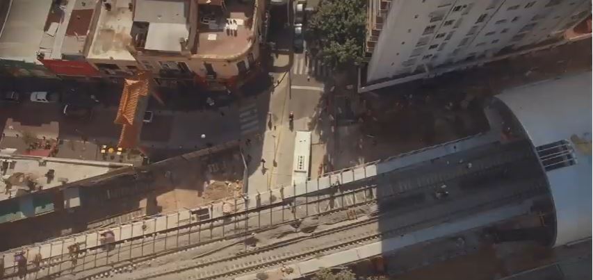 Así quedó la calle Juramento reabierta al tránsito sin barreras